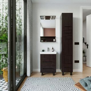 Тумба под раковину Бриклаер Чили 4627125415098 55 см венге